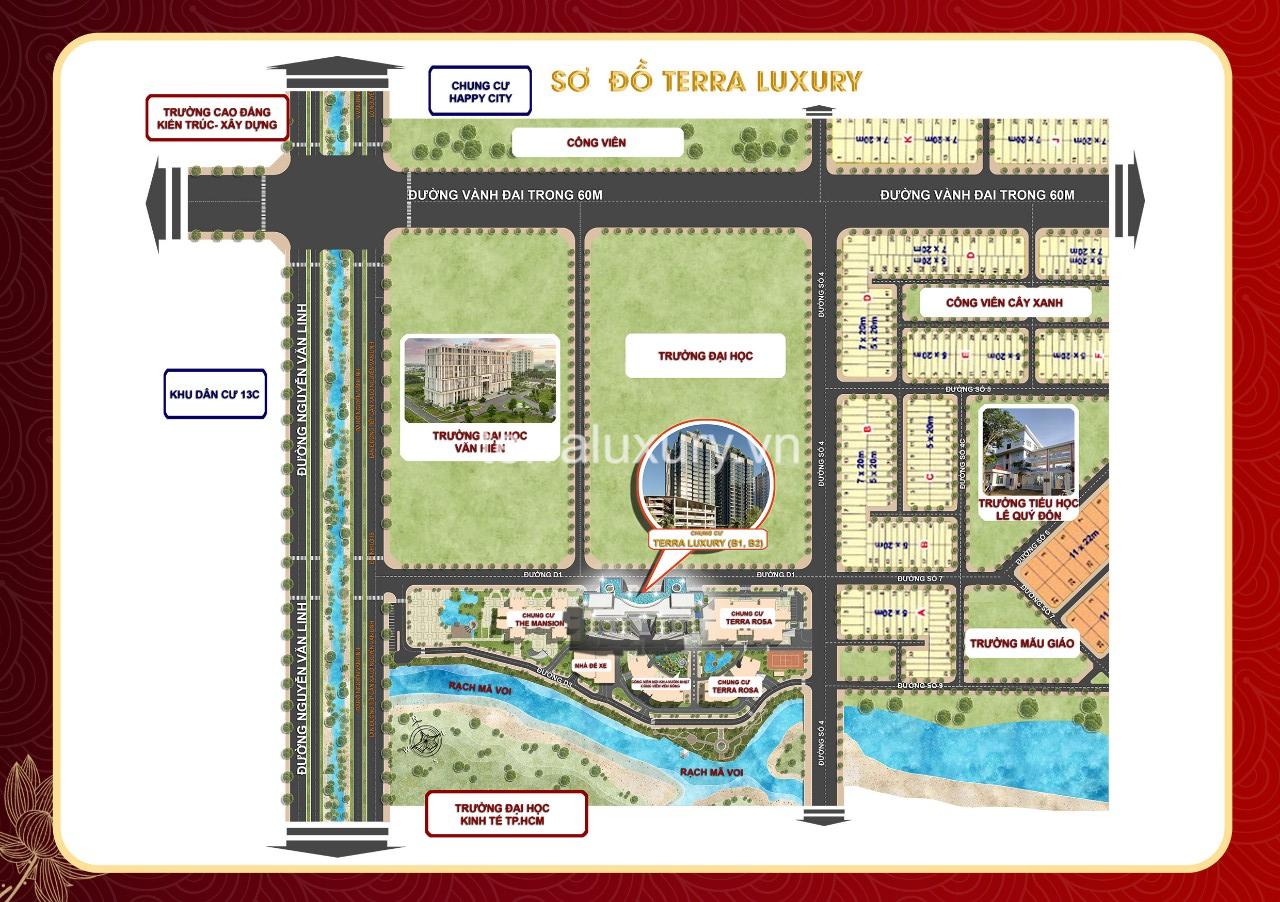 Vị trí Terra Luxury